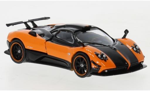 Coche miniatura Pagani Zonda 1/64 Tarmac Works Cinque naranja/negro Pagani Zonda 1/64 Tarmac Works Cinque naranja/negro coche miniatura