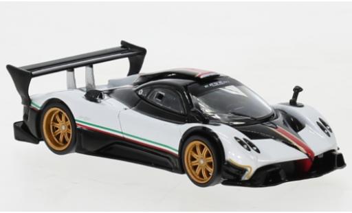 Coche miniatura Pagani Zonda 1/64 Tarmac Works R metallise blanco Pagani Zonda 1/64 Tarmac Works R metallise blanco coche miniatura