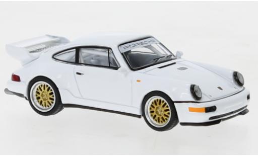 Coche miniatura Porsche 964 1/64 Tarmac Works 911  RSR 3.8 blanco Porsche 964 1/64 Tarmac Works 911  RSR 3.8 blanco coche miniatura