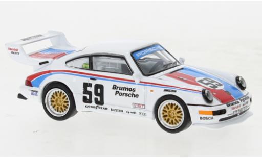 Coche miniatura Porsche 993 Turbo S 1/64 Tarmac Works 911 (964) LM GT No.59 Brumos 12h Sebring 1 Porsche 993 Turbo S 1/64 Tarmac Works 911 (964) LM GT No.59 Brumos 12h Sebring 1 coche miniatura