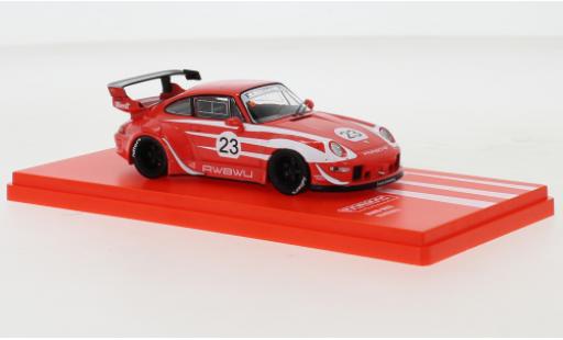 Coche miniatura Porsche 993 RWB 1/64 Tarmac Works rojo WU Porsche 993 RWB 1/64 Tarmac Works rojo WU coche miniatura