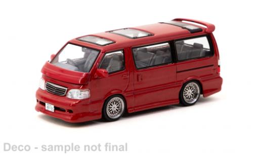 Coche miniatura Toyota Hiace 1/64 Tarmac Works Waggon Douane rouge Toyota Hiace 1/64 Tarmac Works Waggon Douane rouge coche miniatura
