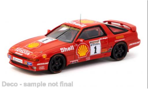 Toyota Supra 1/64 Tarmac Works Turbo (MA70) No.1 BTCC 1988 1:64 coche miniatura