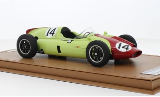 Coche miniatura Cooper T51 1/18 Tecnomodel No.14 Formel 1 GP Großbritannien 1960 1:18 Cooper T51 1/18 Tecnomodel No.14 Formel 1 GP Großbritannien 1960 1:18 coche miniatura