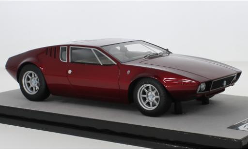 Coche miniatura De Tomaso Mangusta 1/18 Tecnomodel metalico rojo 1971 De Tomaso Mangusta 1/18 Tecnomodel metalico rojo 1971 coche miniatura
