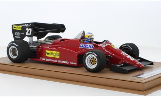 Coche miniatura Ferrari 126 1/18 Tecnomodel C4-M2 No.27 Formel 1 GP Europa 1984 1:18 Ferrari 126 1/18 Tecnomodel C4-M2 No.27 Formel 1 GP Europa 1984 1:18 coche miniatura