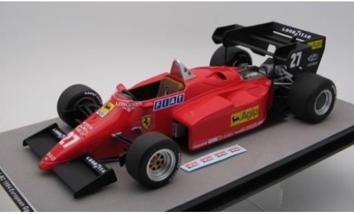 Coche miniatura Ferrari 126 1/18 Tecnomodel C4-M2 No.27 Scuderia Formel 1 GP Europa 1984 M.Alboreto Ferrari 126 1/18 Tecnomodel C4-M2 No.27 Scuderia Formel 1 GP Europa 1984 M.Alboreto coche miniatura