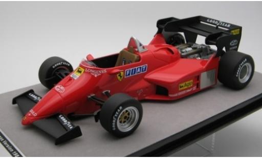 Coche miniatura Ferrari 126 1/18 Tecnomodel C4-M2 rojo Scuderia Formel 1 1984 véhicule de présentation Ferrari 126 1/18 Tecnomodel C4-M2 rojo Scuderia Formel 1 1984 véhicule de présentation coche miniatura