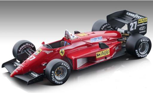 Coche miniatura Ferrari 156 1/18 Tecnomodel -85 No.27 Scuderia Formel 1 GP Kanada 1985 y compris les Decals M.Alboreto Ferrari 156 1/18 Tecnomodel -85 No.27 Scuderia Formel 1 GP Kanada 1985 y compris les Decals M.Alboreto coche miniatura