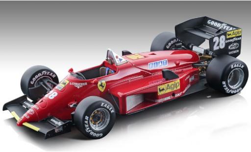 Coche miniatura Ferrari 156 1/18 Tecnomodel -85 No.28 Scuderia Formel 1 GP Nürburgring 1985 y compris les Decals S.Johansson Ferrari 156 1/18 Tecnomodel -85 No.28 Scuderia Formel 1 GP Nürburgring 1985 y compris les Decals S.Johansson coche miniatura