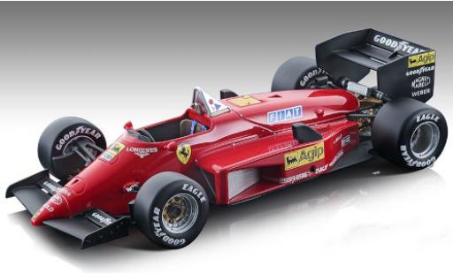 Coche miniatura Ferrari 156 1/18 Tecnomodel -85 Scuderia Formel 1 1985 Pressefahrzeug y compris les Decals M.Alboreto Ferrari 156 1/18 Tecnomodel -85 Scuderia Formel 1 1985 Pressefahrzeug y compris les Decals M.Alboreto coche miniatura