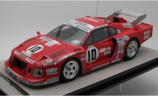 Ferrari 308 1/18 Tecnomodel GTB Turbo No.10 Team Jolly Club / Achilli Motors 24h Daytona 1981 C.Facetti/M.Finotto coche miniatura