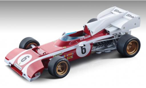 Coche miniatura Ferrari 312 1/18 Tecnomodel B2 No.6 Formel 1 GP Südafrika 1972 C.Regazzoni Ferrari 312 1/18 Tecnomodel B2 No.6 Formel 1 GP Südafrika 1972 C.Regazzoni coche miniatura