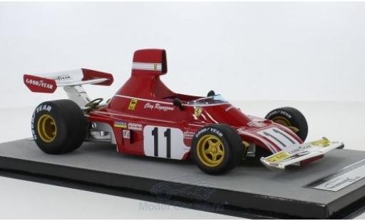 Coche miniatura Ferrari 312 1/18 Tecnomodel B3 No.11 Scuderia Formel 1 GP Deutschland 1974 C.Regazzoni Ferrari 312 1/18 Tecnomodel B3 No.11 Scuderia Formel 1 GP Deutschland 1974 C.Regazzoni coche miniatura