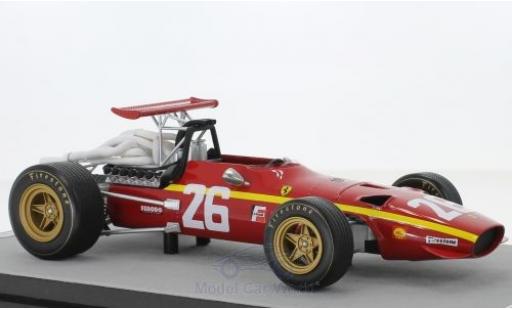 Coche miniatura Ferrari 312 1/18 Tecnomodel F1/68 No.26 Scuderia Formel 1 GP Frankreich 1968 J.Ickx Ferrari 312 1/18 Tecnomodel F1/68 No.26 Scuderia Formel 1 GP Frankreich 1968 J.Ickx coche miniatura