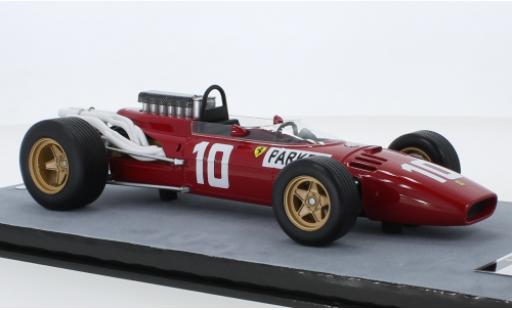 Coche miniatura Ferrari 312 1/18 Tecnomodel F1 No.10 Scuderia Formel 1 GP Nürburgring 1966 M.Parkes Ferrari 312 1/18 Tecnomodel F1 No.10 Scuderia Formel 1 GP Nürburgring 1966 M.Parkes coche miniatura