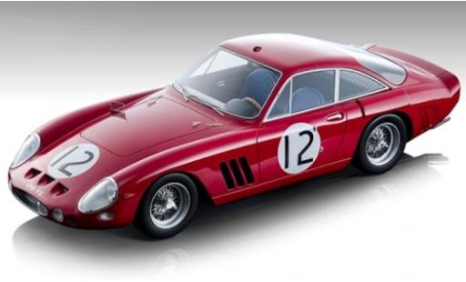 Coche miniatura Ferrari 330 1/18 Tecnomodel LMB No.12 Maranello Concessionaires 24h Le Mans 1963 J.Sears/M.Salmon Ferrari 330 1/18 Tecnomodel LMB No.12 Maranello Concessionaires 24h Le Mans 1963 J.Sears/M.Salmon coche miniatura