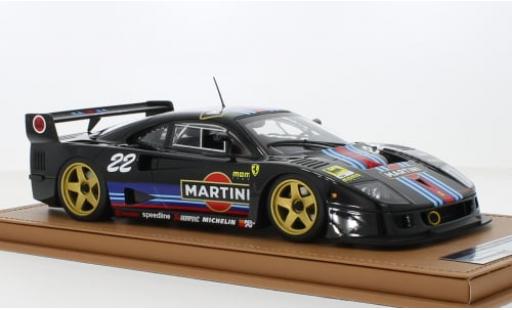 Coche miniatura Ferrari F40 1/18 Tecnomodel LM schwarz Martini 1996 1:18 Ferrari F40 1/18 Tecnomodel LM schwarz Martini 1996 1:18 coche miniatura