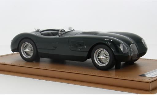 Jaguar C-Type 1/18 Tecnomodel grün RHD 1953 1:18 coche miniatura