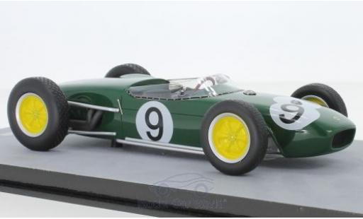 Lotus 18 1/18 Tecnomodel No.9 Formel 1 GP Großbritannien 1960 J.Surtees coche miniatura