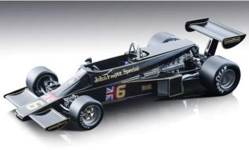 Lotus 77 1/18 Tecnomodel F1 No.6 John Player Team John Player Special Formel 1 GP Brasilien 1976 M.Andretti coche miniatura