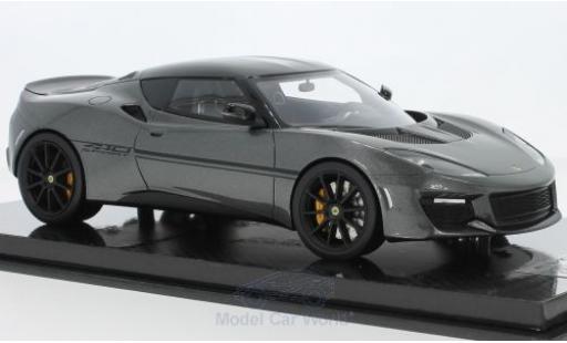 Lotus Evora S 1/18 Tecnomodel 410 metalico gris 2017 coche miniatura