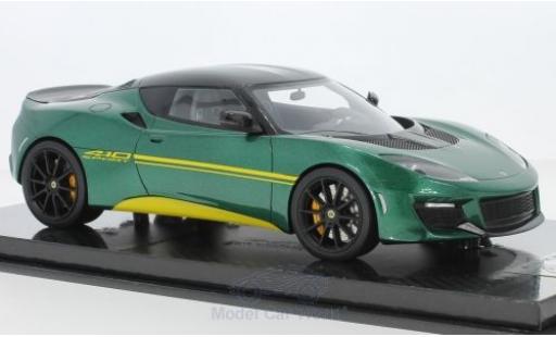 Lotus Evora S 1/18 Tecnomodel 410 metalico verde 2017 coche miniatura