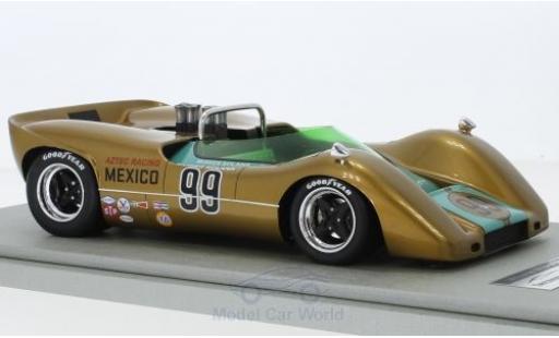 McLaren M6 1/18 Tecnomodel B RHD No.99 USRRC Laguna Seca 1968 M.Solana coche miniatura