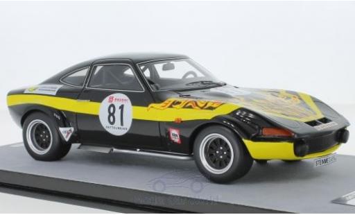 Coche miniatura Opel GT 1/18 Tecnomodel 1900 No.81 500km Nürburgring 1971 G.Schuler/D.Frohlich Opel GT 1/18 Tecnomodel 1900 No.81 500km Nürburgring 1971 G.Schuler/D.Frohlich coche miniatura