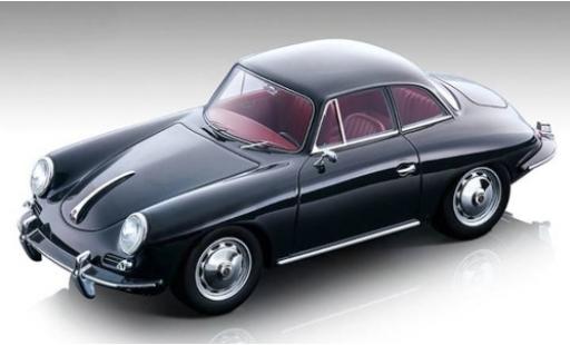 Porsche 356 1/18 Tecnomodel Karmann Hardtop gris 1961 coche miniatura