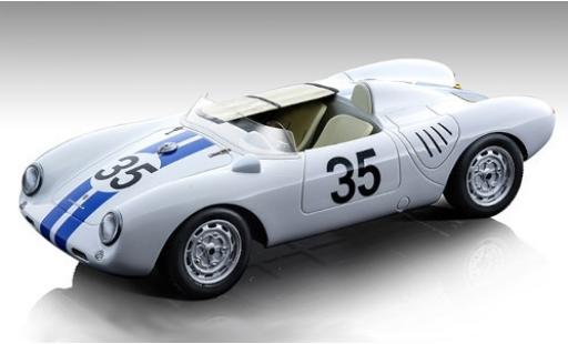 Porsche 550 1/18 Tecnomodel A RS No.35 Ed Hugus 24h Le Mans 1957 E.Hugus/C.Godin de Beaufort coche miniatura