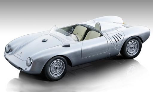 Porsche 550 1/18 Tecnomodel A RS gris 1957 Strassenversion coche miniatura