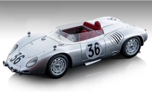 Coche miniatura Porsche 718 1/18 Tecnomodel RSK No.36 Baron Carel Godin de Beaufort 24h Le Mans 1959 C.Godin de Beaufort/C.Heins Porsche 718 1/18 Tecnomodel RSK No.36 Baron Carel Godin de Beaufort 24h Le Mans 1959 C.Godin de Beaufort/C.Heins coche miniatura