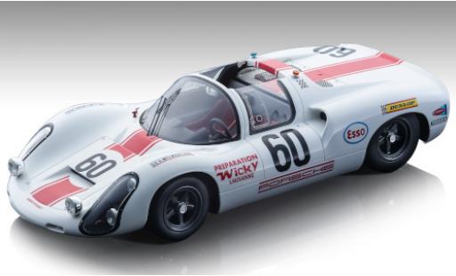 Porsche 910 1/18 Tecnomodel No.60 24h Le Mans 1969 J.de Mortemart/J.Mesange coche miniatura