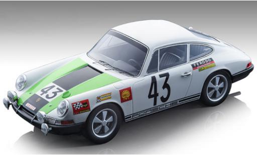 Porsche 911 1/18 Tecnomodel T No.43 24h Le Mans 1968 J-P.Gaban/R.Vanderschrick coche miniatura