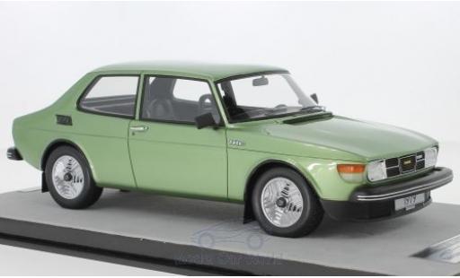 Coche miniatura Saab 99 1/18 Tecnomodel Turbo metalico verde 1979 Saab 99 1/18 Tecnomodel Turbo metalico verde 1979 coche miniatura