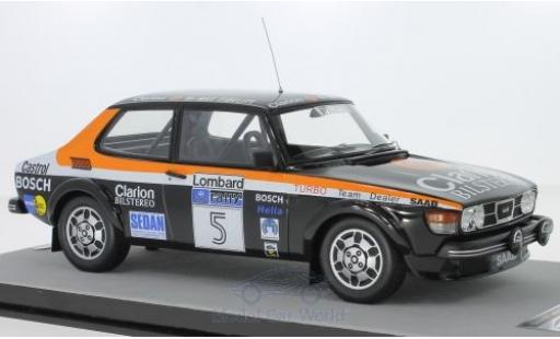 Coche miniatura Saab 99 1/18 Tecnomodel Turbo No.5 Rally Costa Smeralda 1980 S.Blomqvist/B.Cederberg Saab 99 1/18 Tecnomodel Turbo No.5 Rally Costa Smeralda 1980 S.Blomqvist/B.Cederberg coche miniatura