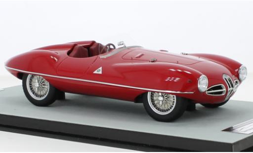 Alfa Romeo Disco 1/18 Tecnomodel Volante Spyder Touring Superleggera rojo RHD 1952 coche miniatura