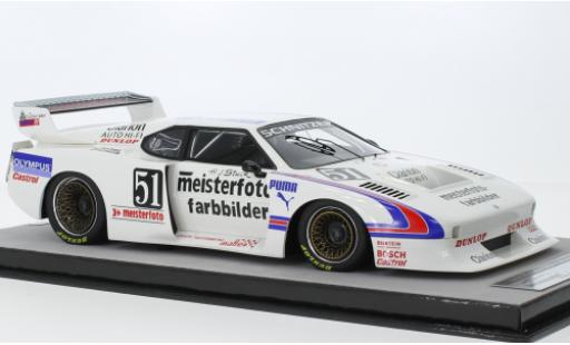 Coche miniatura Bmw M1 1/18 Tecnomodel Turbo No.51 Team Schnitzer Meisterfoto Farbbilder DRM Nuerburgring 1981 Bmw M1 1/18 Tecnomodel Turbo No.51 Team Schnitzer Meisterfoto Farbbilder DRM Nuerburgring 1981 coche miniatura