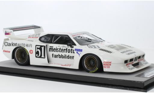 Coche miniatura Bmw M1 1/18 Tecnomodel Turbo No.51 Team Schnitzer Meisterfoto Farbbilder DRM Salzburgring 1981 Bmw M1 1/18 Tecnomodel Turbo No.51 Team Schnitzer Meisterfoto Farbbilder DRM Salzburgring 1981 coche miniatura