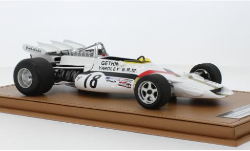 Coche miniatura Brm P160 1/18 Tecnomodel BRM No.18 Yardley Team BRM Yardley formule 1 GP Italie 1971 Brm P160 1/18 Tecnomodel BRM No.18 Yardley Team BRM Yardley formule 1 GP Italie 1971 coche miniatura