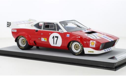 Ferrari 308 1/18 Tecnomodel GTB4 LM No.17 N.A.R.T. 24h Le Mans 1975 coche miniatura