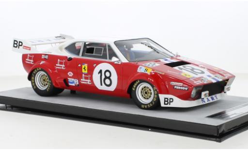 Ferrari 308 1/18 Tecnomodel GTB4 LM No.18 N.A.R.T. 24h Le Mans 1974 coche miniatura