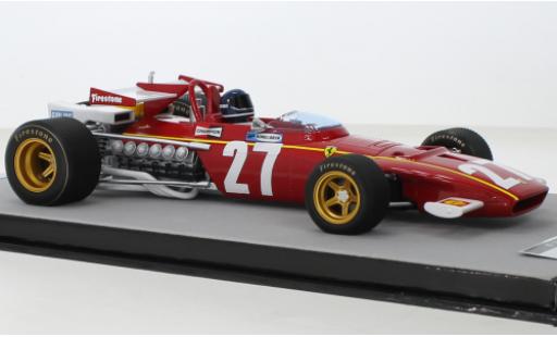 Coche miniatura Ferrari 312 1/18 Tecnomodel B No.27 Formel 1 GP Belgien 1970 Ferrari 312 1/18 Tecnomodel B No.27 Formel 1 GP Belgien 1970 coche miniatura