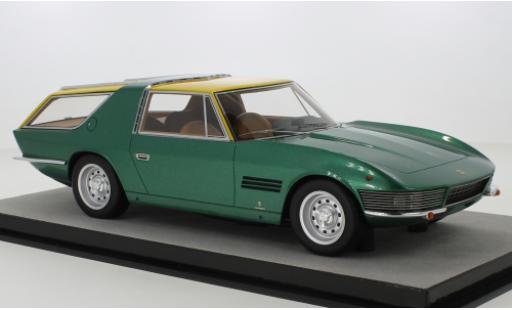 Ferrari 330 1/18 Tecnomodel GT 2+2 Shooting Brake metallise vert/amarillo 1967 coche miniatura