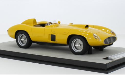 Coche miniatura Ferrari 410 1/18 Tecnomodel S amarillo RHD 1956 Ferrari 410 1/18 Tecnomodel S amarillo RHD 1956 coche miniatura
