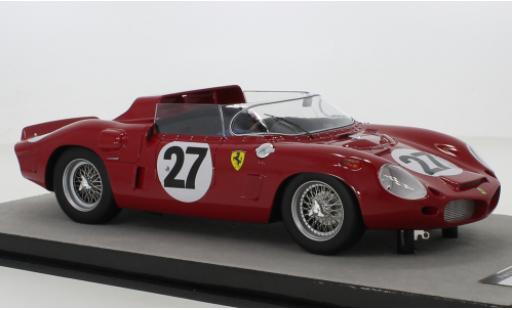 Coche miniatura Ferrari Dino 1/18 Tecnomodel 246 SP RHD No.27 24h Le Mans 1962 Ferrari Dino 1/18 Tecnomodel 246 SP RHD No.27 24h Le Mans 1962 coche miniatura