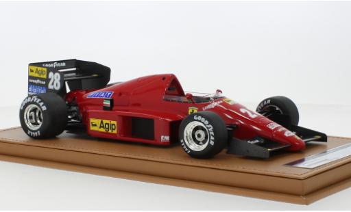 Coche miniatura Ferrari F1 1/18 Tecnomodel /86 No.28 formule 1 GP Brésil 1986 Ferrari F1 1/18 Tecnomodel /86 No.28 formule 1 GP Brésil 1986 coche miniatura