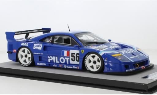 Coche miniatura Ferrari F40 1/18 Tecnomodel GTE No.56 Pilote 24h Le Mans 1996 Ferrari F40 1/18 Tecnomodel GTE No.56 Pilote 24h Le Mans 1996 coche miniatura