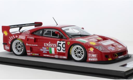 Coche miniatura Ferrari F40 1/18 Tecnomodel GTE No.59 24h Le Mans 1996 Ferrari F40 1/18 Tecnomodel GTE No.59 24h Le Mans 1996 coche miniatura